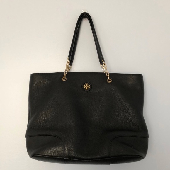 Tory Burch Handbags - Tory Burch Whipstitch Logo Tote